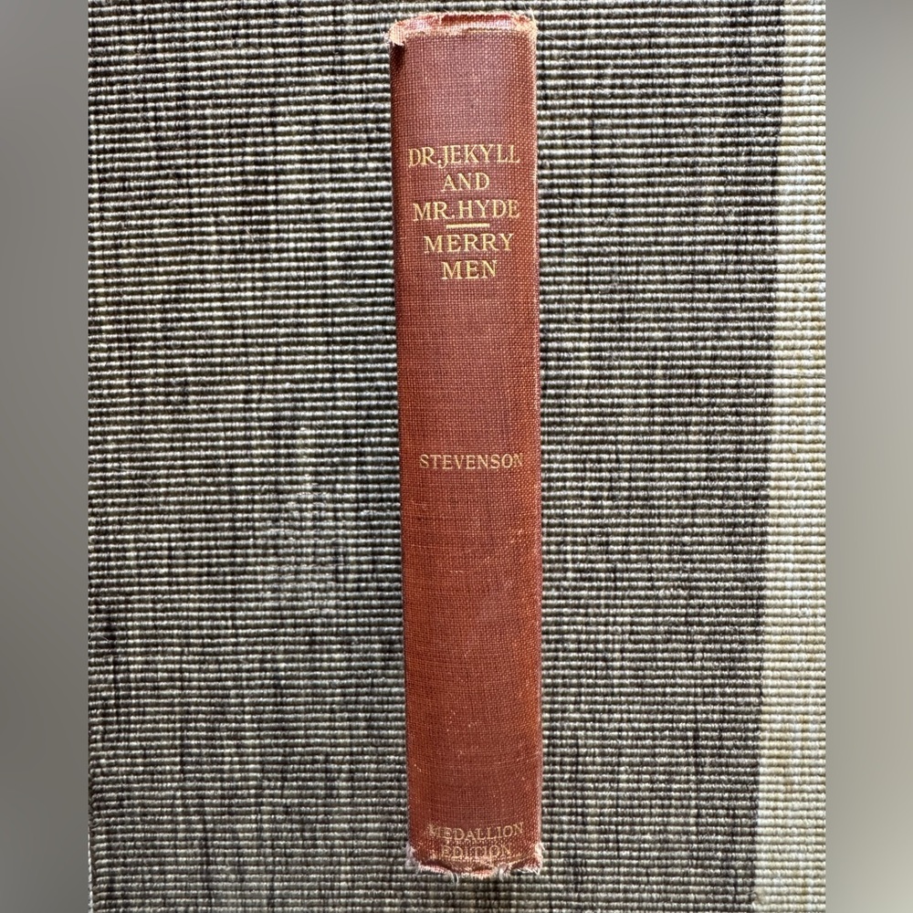 Vintage Antique Book from 1910, Dr Jekyll & Mr Hyde by Robert Louis Stevenson